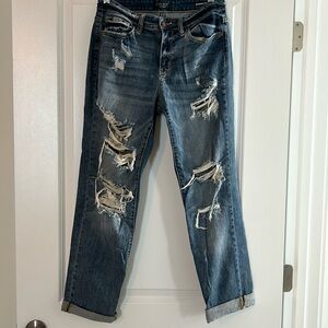 Judy Blue distressed boyfriend Jean   Size 5/27